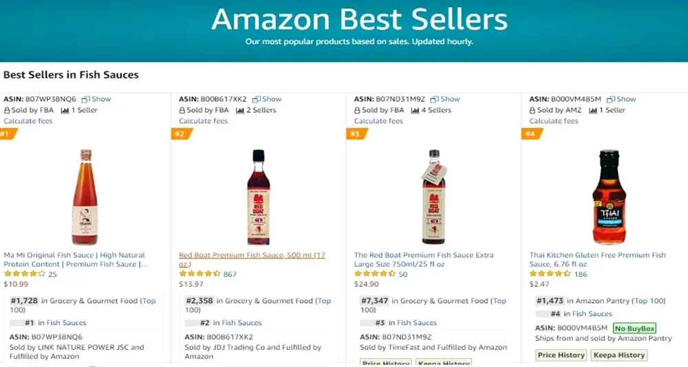 Hai năm ròng rã, chai nước mắm Việt lập kỷ lục trên Amazon ảnh 1