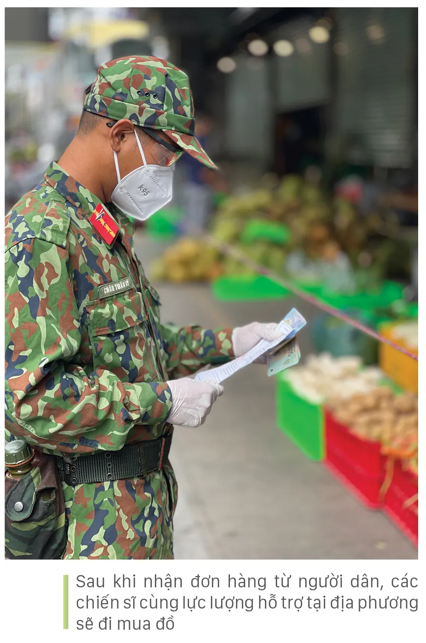 4 ngày bộ đội đi chợ giúp dân giữa tâm dịch ảnh 10