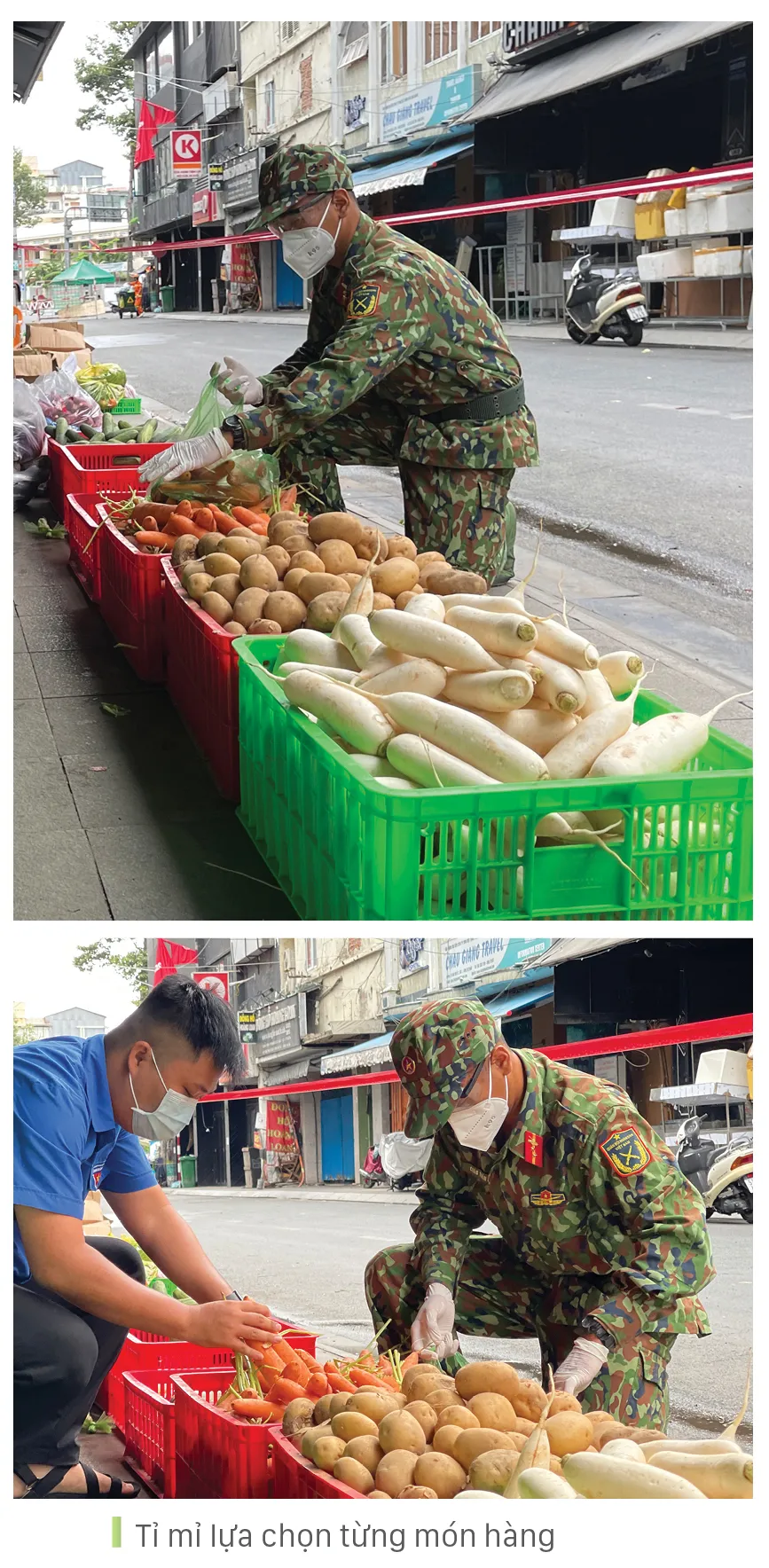 4 ngày bộ đội đi chợ giúp dân giữa tâm dịch ảnh 12