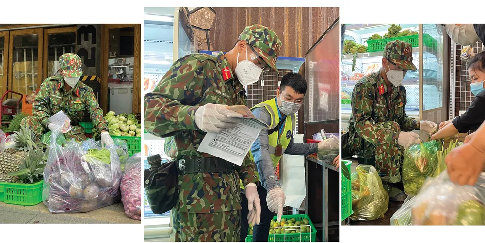 4 ngày bộ đội đi chợ giúp dân giữa tâm dịch ảnh 13