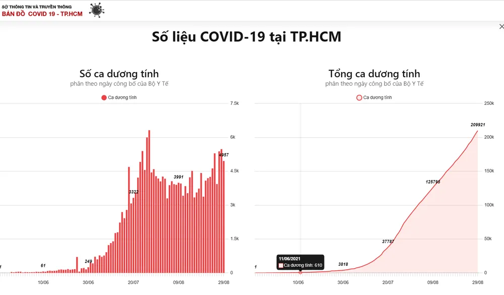 TPHCM đã đạt đến đỉnh dịch Covid-19? ảnh 1