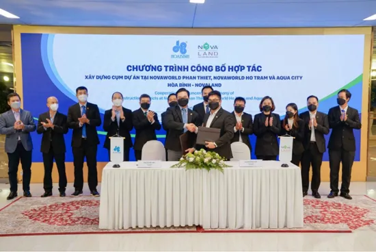 Hòa Bình hợp tác Novaland xây dựng cụm dự án quy mô lớn ảnh 1
