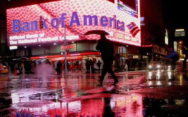  Vị trí thứ 9 thuộc về Ngân hàng Mỹ (BoA) với tổng giá trị tài sản 2.150 tỉ USD. 