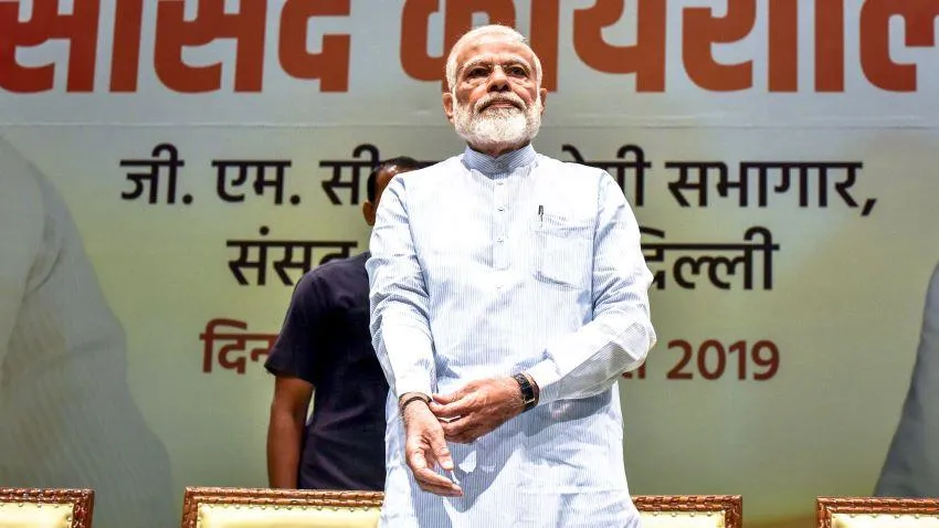 Indian Prime Minister Narendra Modi enjoyed a landslide electoral victory in May, but building economic gloom is already casting a shadow over his government's second term. © Getty Images