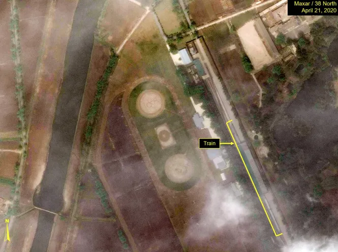 Đoàn tàu riêng xuất hiện ở Wonsan, ông Kim Jong-un đang 'né' dịch COVID-19? - ảnh 1