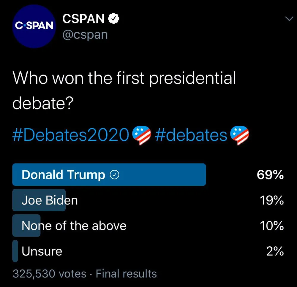 Tổng thống Trump tuyên bố 'thắng lớn' trong cuộc tranh luận ảnh 1