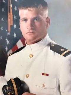 Tony Bobulinski's Navy photo. (Courtesy: Tony Bobulinski)
