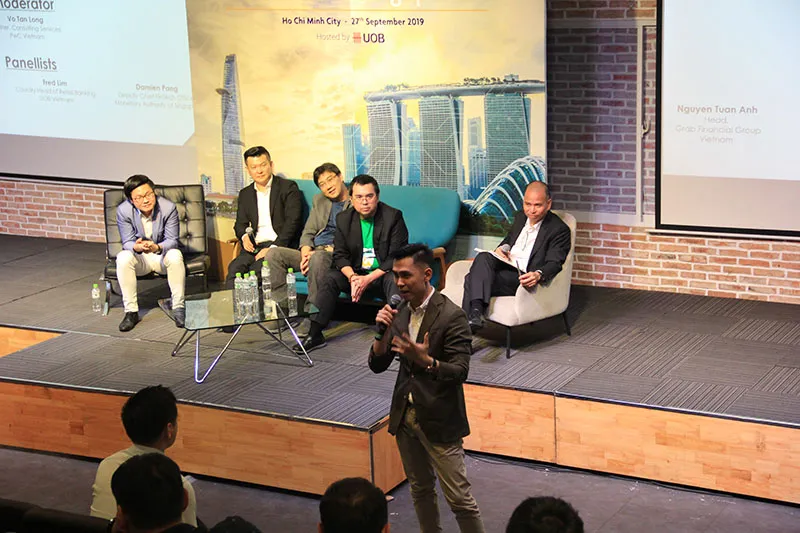 A FinTech event in Vietnam.