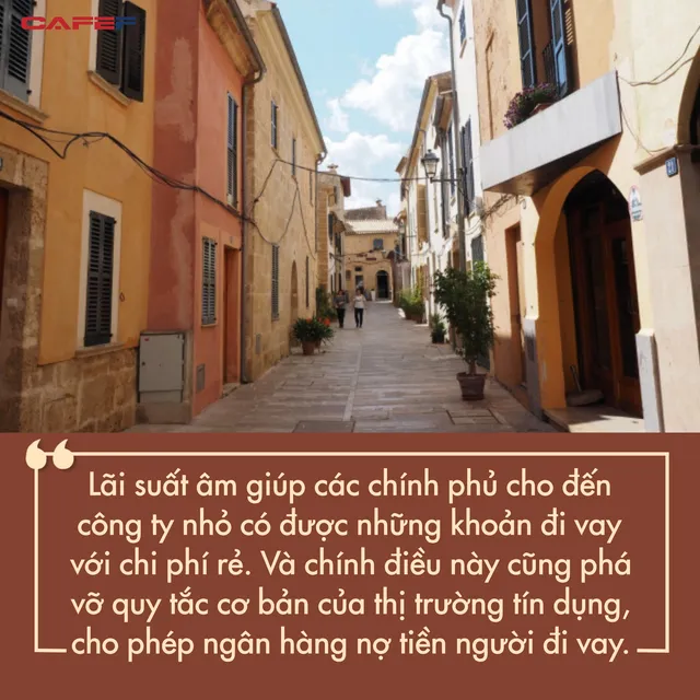 Chuyện lạ ở châu Âu: Người dân được ngân hàng trả lãi khi đi vay - Ảnh 1.