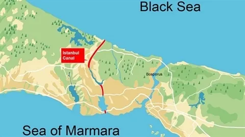 Kenh dao Istanbul: Vu khi dia-chinh tri ep ca Nga lan My