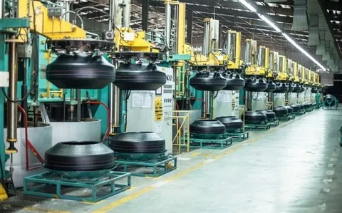 Inside a Da Nang Rubber Co (DRC) factory. The company has announced Q2 revenue up 52 per cent to VND1.2 trillion (US$52.2 million). — Photo courtesy of DRC