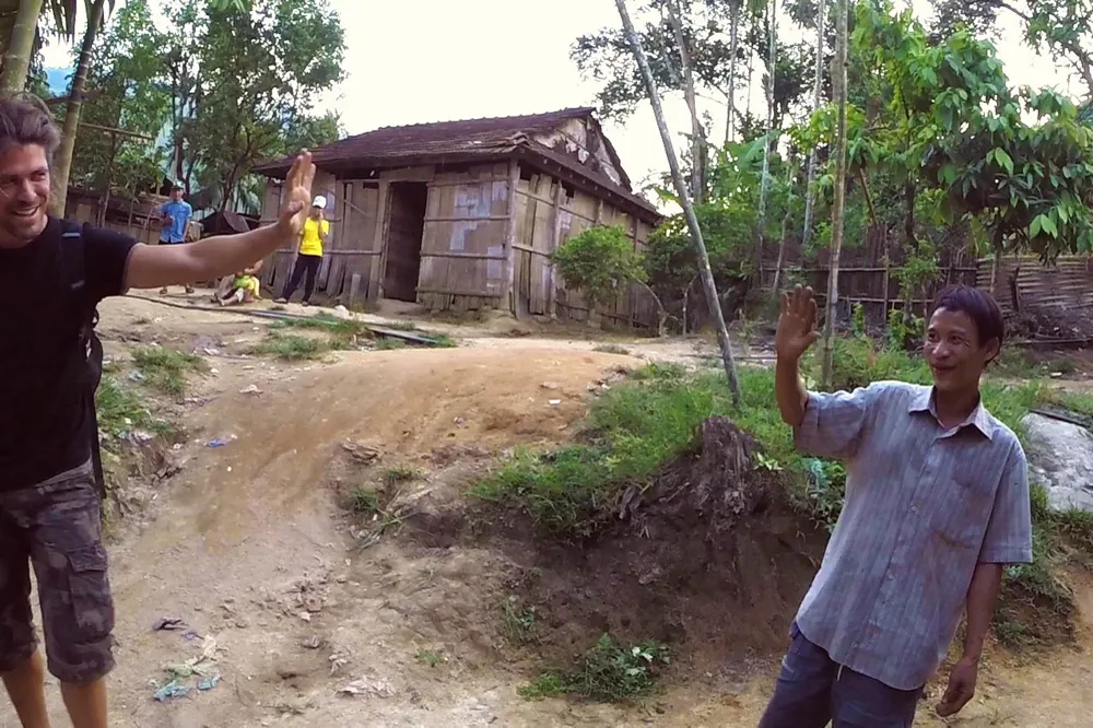 Alvaro Cerezo with Ho Van Lang