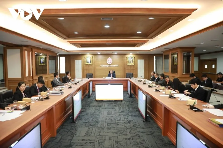 Quang cảnh một phiên họp của Văn phòng Thanh tra Thái Lan (Nguồn Văn phòng Thanh tra Thái Lan). 