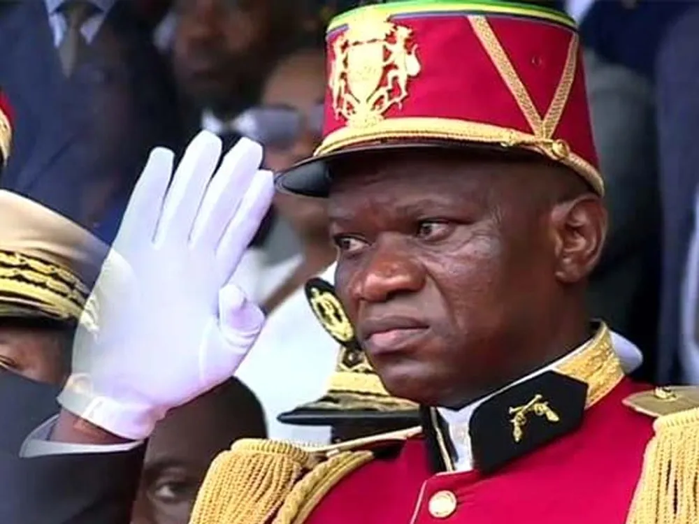 Tướng Brice Clotaire Oligui Nguema.