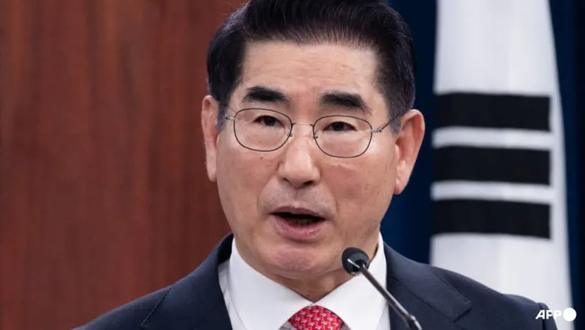 Kim Yong-hyun, khi đó là Bộ trưởng Quốc phòng Hàn Quốc (Ảnh lưu trữ: AFP/SAUL LOEB).