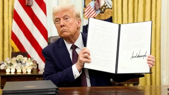 Tổng thống Hoa Kỳ Donald Trump tại Phòng Bầu dục của Nhà Trắng, ở Washington. (REUTERS)