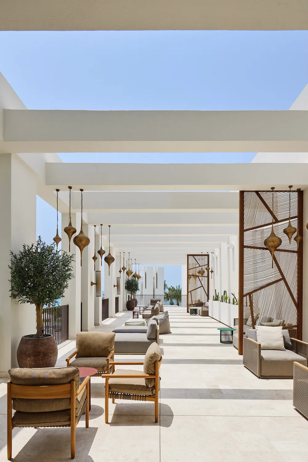 The Mandarin Oriental, Muscat, opened in 2024 and sets the tone for the crop of new resorts slated to arrive at the desert capital over the next few years. GEORGE APOSTOLIDIS