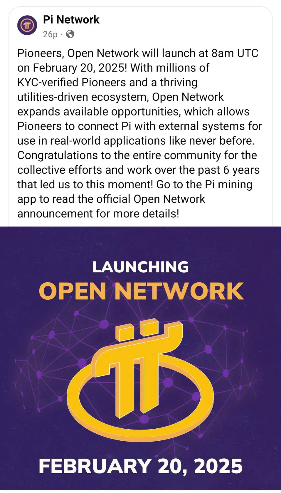 Hình 1 - Thông báo của Pi network.jpg