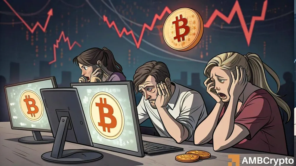Nhà đầu tư ngắn hạn Bitcoin đang ‘sợ hãi tột độ’
