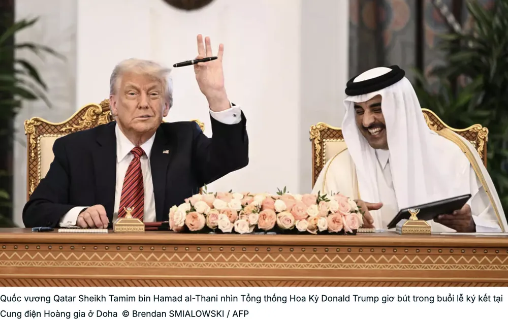 Ông Trump kết thúc chuyến công du vùng Vịnh với hàng tỷ USD hợp đồng