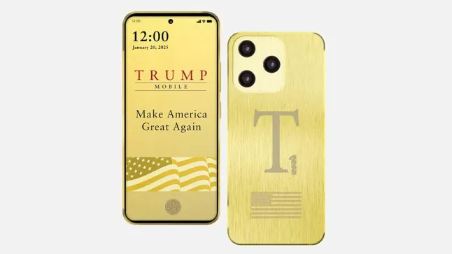 Tổ chức Trump đã công bố chiếc điện thoại 'T1' giá 499 đô la (Ảnh: Trump Mobile)