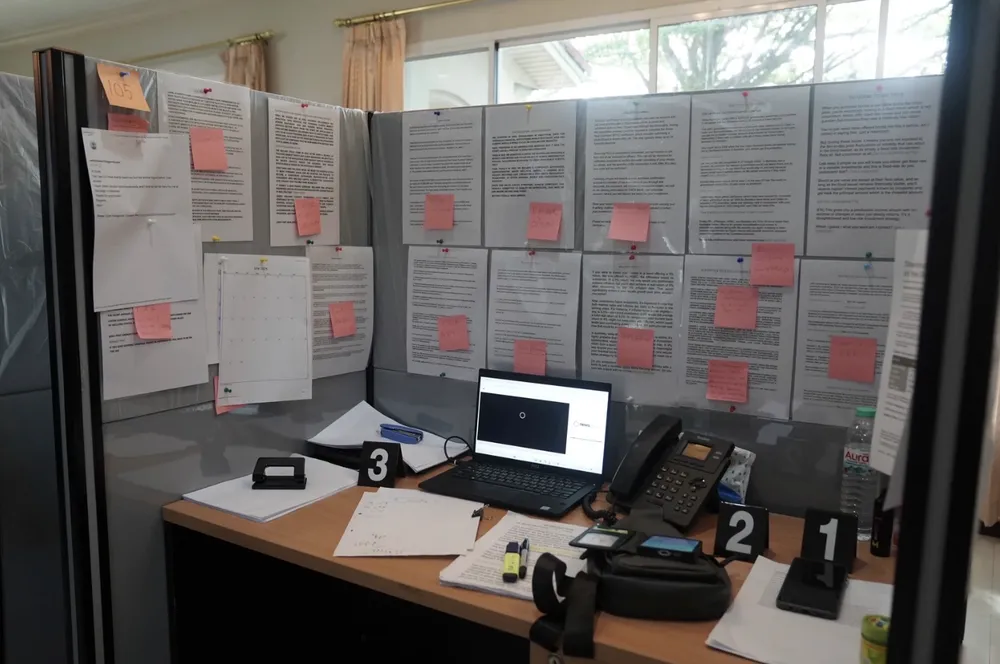 Nơi được cho là xảy ra vụ lừa đảo đầu tư trực tuyến nhắm vào người Úc tại Samut Prakarn, Thái Lan. 