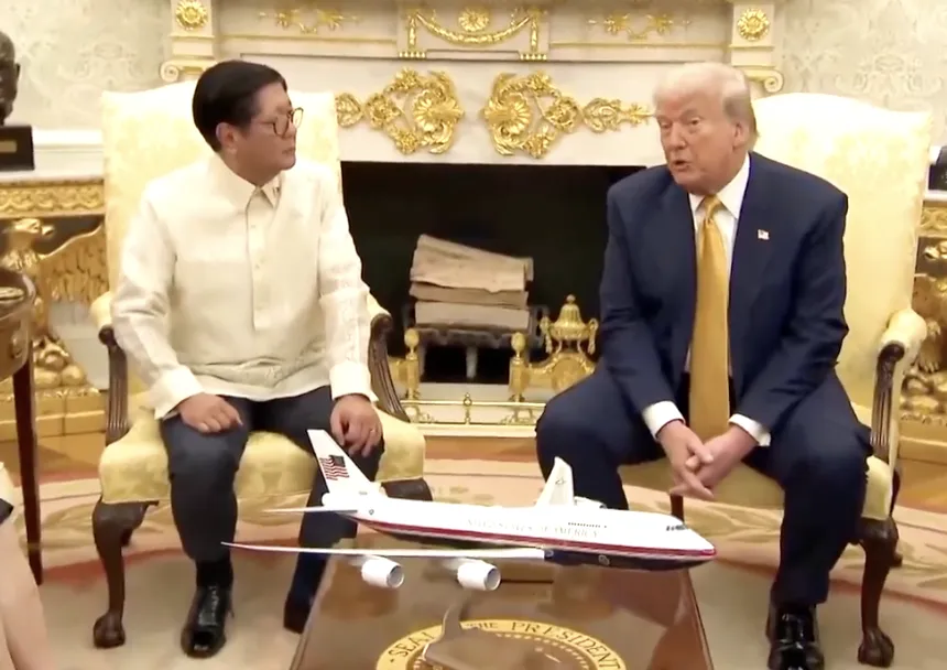 Tổng thống Trump tiếp Tổng thống Ferdinand Marcos Jr. tại Nhà Trắng.