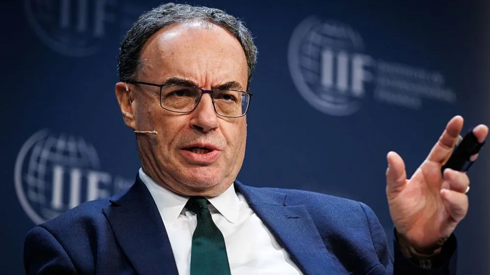 Thống đốc Ngân hàng Trung ương Anh Andrew Bailey. Ảnh: Getty