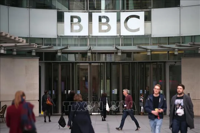 Trụ sở hãng BBC tại London, Anh. Ảnh: TTXVN