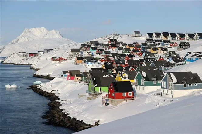 Quang cảnh thành phố Nuuk, Greenland. Ảnh: THX/TTXVN