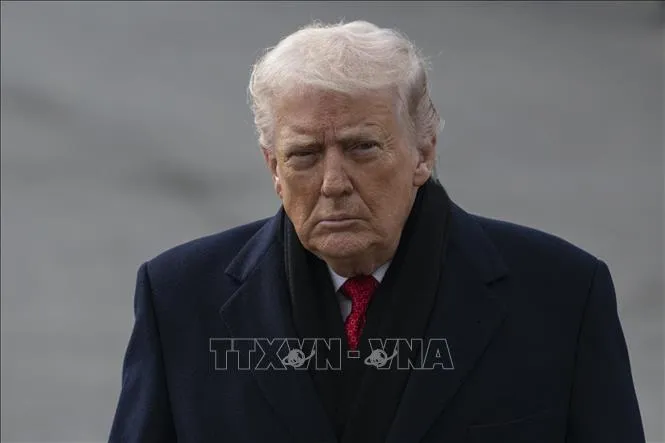 Tổng thống Mỹ Donald Trump. Ảnh: Anadolu Agency/TTXVN