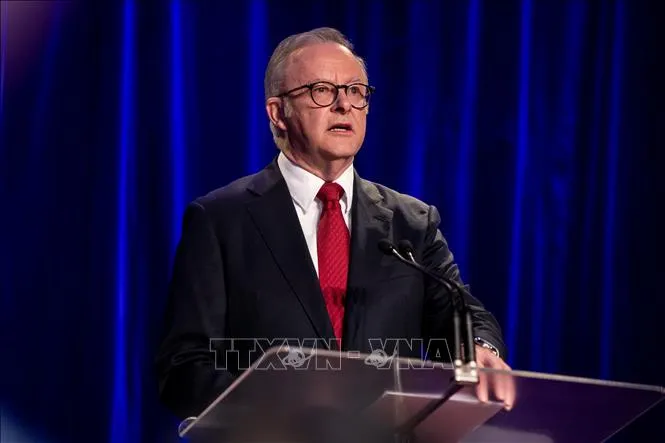 Thủ tướng Australia Anthony Albanese. Ảnh: THX/TTXVN