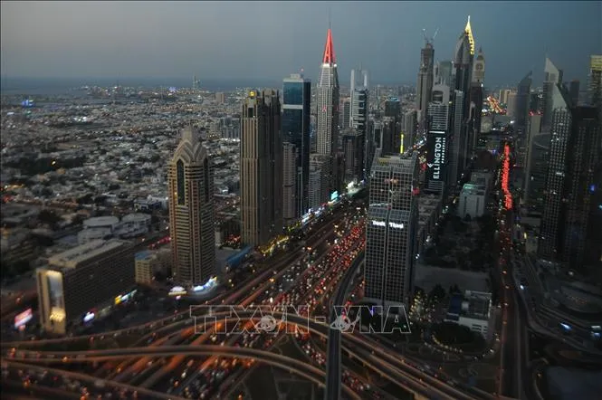 Quang cảnh thành phố Dubai, UAE. Ảnh: THX/TTXVN