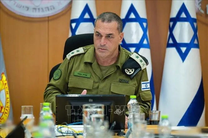 Tổng tham mưu trưởng Lực lượng phòng vệ Israel (IDF), Tướng Eyal Zamir. Ảnh tư liệu: THX/TTXVN