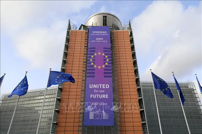 Trụ sở Ủy ban châu Âu tại Brussels, Bỉ. Ảnh minh họa: THX/TTXVN