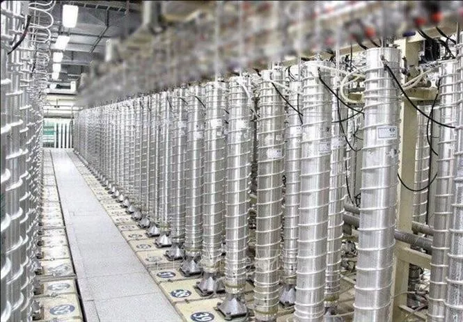Bên trong một cơ sở hạt nhân của Iran. Ảnh: IRNA/TTXVN