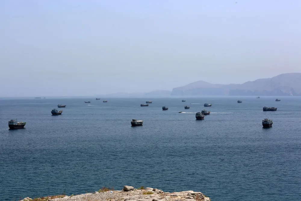 Eo biển Hormuz. Ảnh: THX/TTXVN
