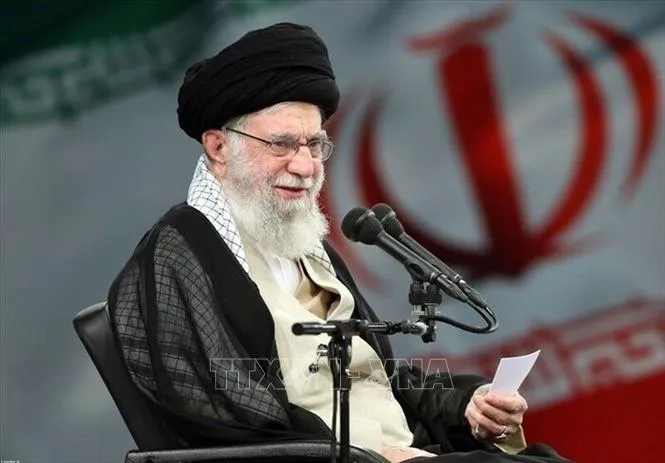 Lãnh tụ tinh thần tối cao Iran, Đại giáo chủ Ali Khamenei. Ảnh: IRNA/TTXVN