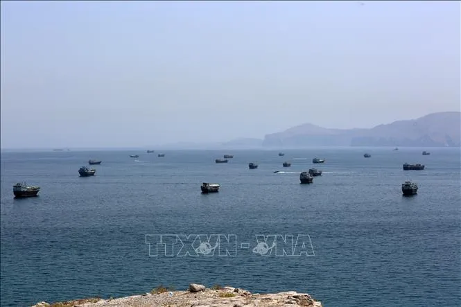 Eo biển Hormuz. Ảnh: THX/TTXVN