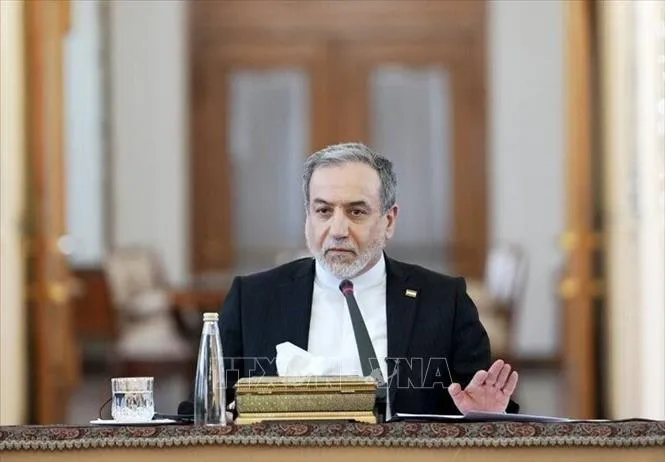 Ngoại trưởng Iran Abbas Araghchi. Ảnh: IRNA/TTXVN