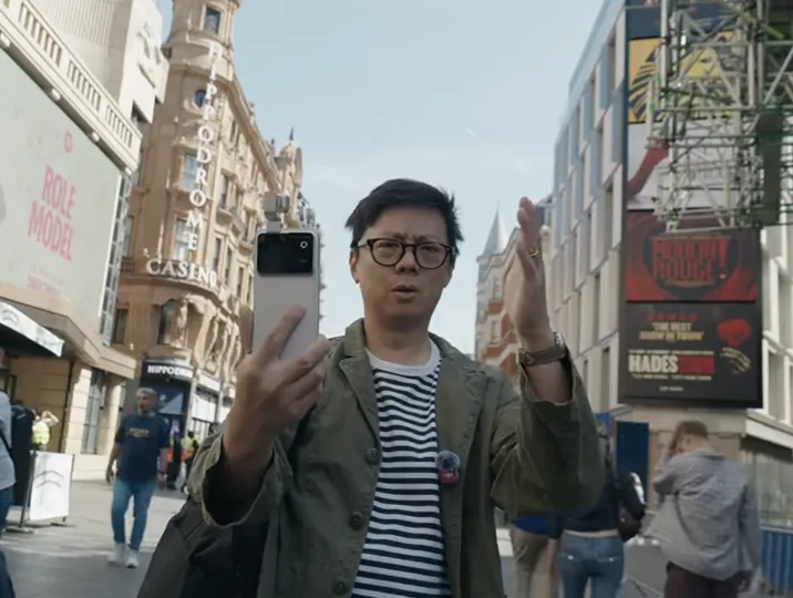 Ảnh chụp màn hình video giới thiệu Robot Phone.