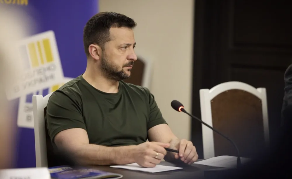 Tổng thống Ukraine Volodymyr Zelensky. Ảnh: Văn phòng Tổng thống Ukraine