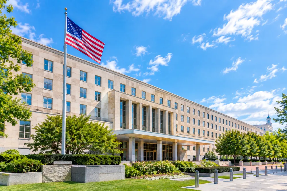 Trụ sở Bộ Ngoại giao Mỹ ở Washington, DC. Ảnh minh họa: AI