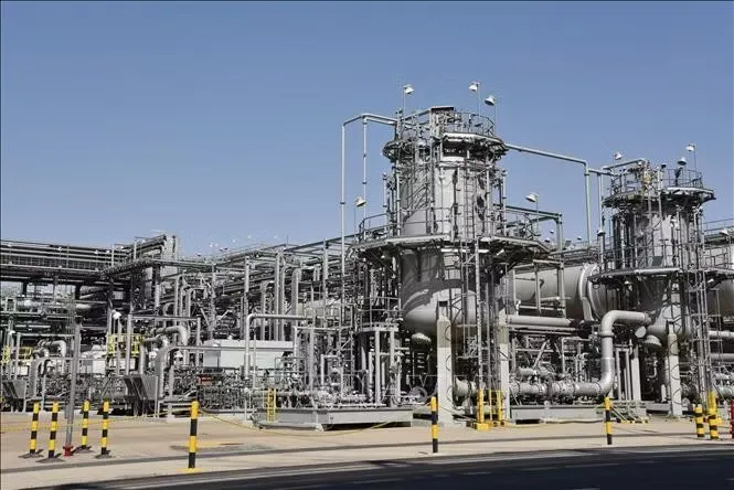 Cơ sở lọc dầu ở Dammam, Saudi Arabia. Ảnh: THX/TTXVN
