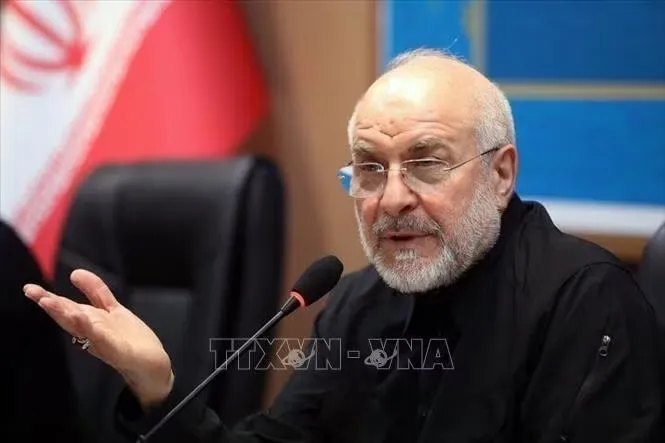 Chủ tịch Quốc hội Iran Mohammad Bagher Ghalibaf. Ảnh: IRNA/TTXVN phát