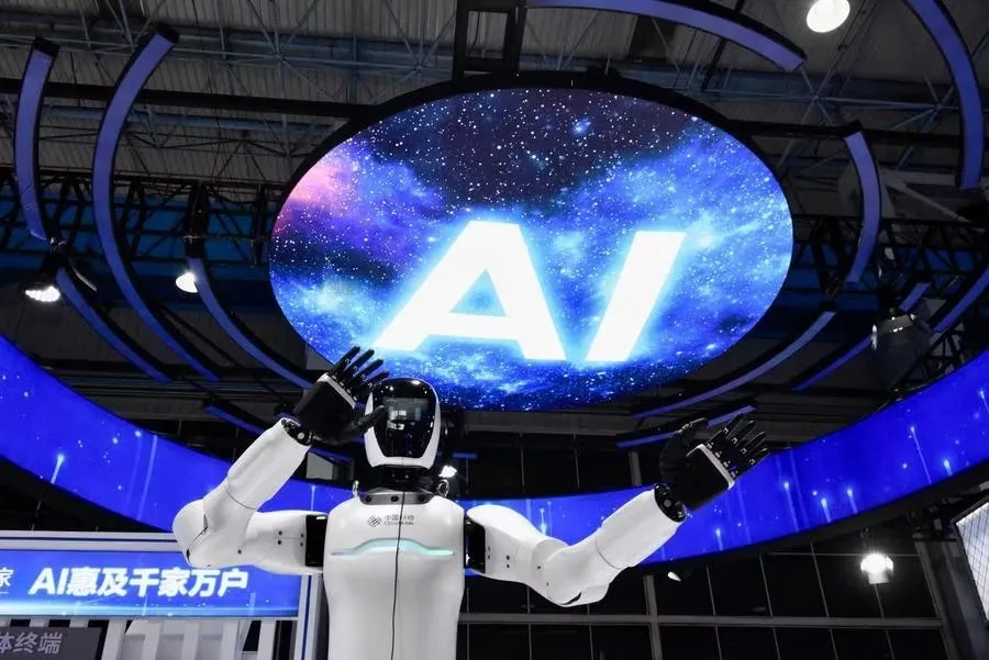Robot hình người được trưng bày tại Hội nghị Internet công nghiệp toàn cầu 2025 tổ chức tại Trung Quốc, ngày 7-9-2025. Ảnh: Tân Hoa xã