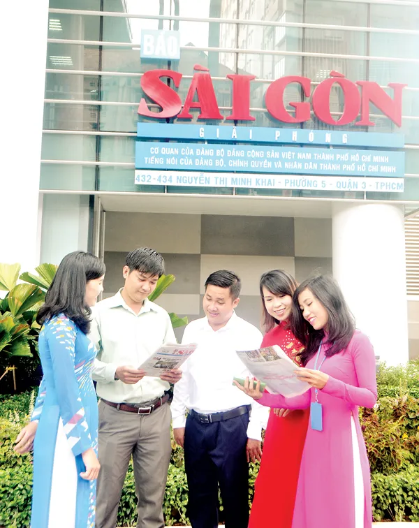 Khánh thành Tòa nhà Văn hóa - Nghiệp vụ  và ra mắt phiên bản mới Báo SGGP điện tử ảnh 1
