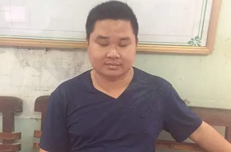 Đối tượng Chìu A Xám bị Công an huyện Bá Thước bắt giữ