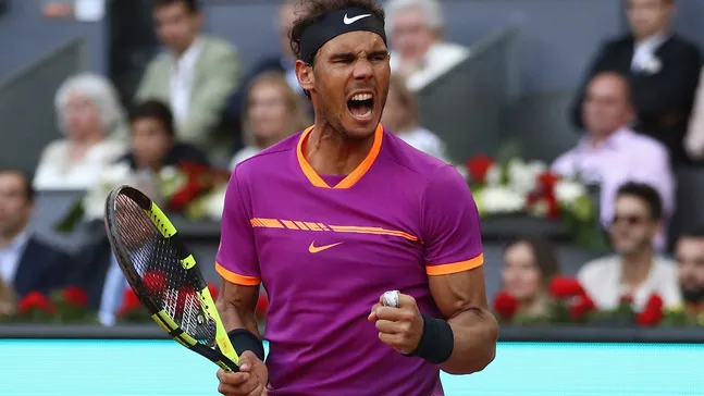 Rafael Nadal đang thể hiện quyền uy tuyệt vời trên mặt sân đất nện mùa này.