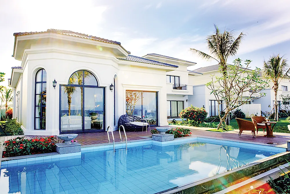 Hồ bơi riêng cho mỗi căn biệt thự